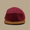 5 Panel Blank Burgundy Brown Suede 2 5 Panel Blank Burgundy Brown Suede -Célèbre Chapeaux Magasin 5 panel blank burgundy brown suede
