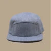 5 Panel Blank Heather Grey -Célèbre Chapeaux Magasin 5 panel blank heather grey