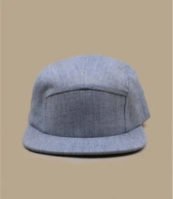 5 Panel Blank Heather Grey