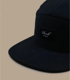 Reell 5 Panel Nylon Black -Célèbre Chapeaux Magasin 5 panel nylon black 2