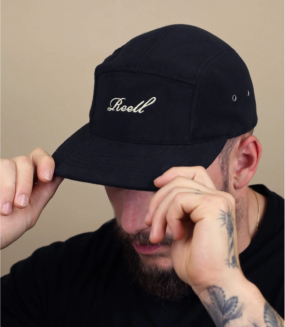 5 Panel Polar black Reell 5 Panel Polar Black -Célèbre Chapeaux Magasin 5 panel polar black