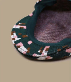 Kangol 504 Pixelated Plaid Pine Cream -Célèbre Chapeaux Magasin 504 pixelated plaid pine cream 3