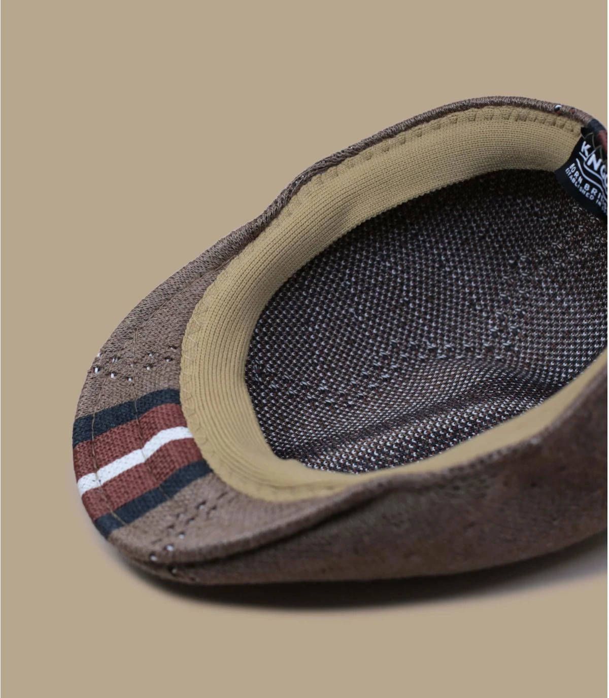 507 Slike Stripe camel Kangol 507 Slike Stripe Camel -Célèbre Chapeaux Magasin 507 slike stripe camel 3