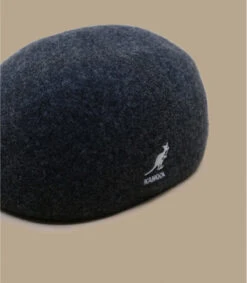 Kangol 507 Wool Seamless Dk Flannel -Célèbre Chapeaux Magasin 507 wool seamless dk flannel 2