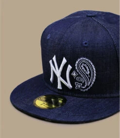 NEW ERA 5950 Paisley NY Denim -Célèbre Chapeaux Magasin 5950 paisley ny denim 2