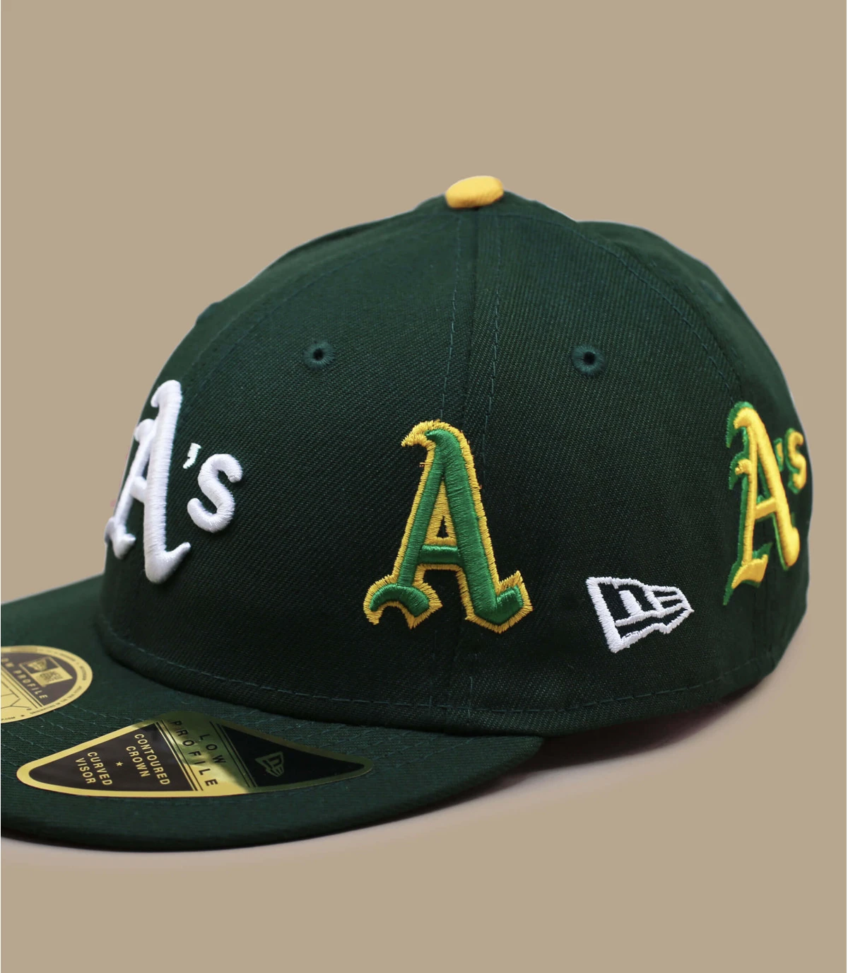 All Over Logo 5950 Low Profile Athletics NEW ERA All Over Logo 5950 Low Profile Athletics -Célèbre Chapeaux Magasin all over logo 5950 low profile athletics 2