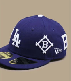 NEW ERA All Over Logo 5950 Low Profile LA -Célèbre Chapeaux Magasin all over logo 5950 low profile la 2