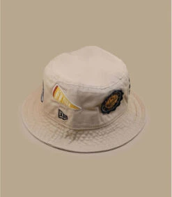 NEW ERA All Over Patch Bucket Milk -Célèbre Chapeaux Magasin all over patch bucket milk 2