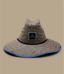 Brixton Alpha Square Sun Hat Tan Dusty Blue -Célèbre Chapeaux Magasin alpha square sun hat tan dusty blue 2