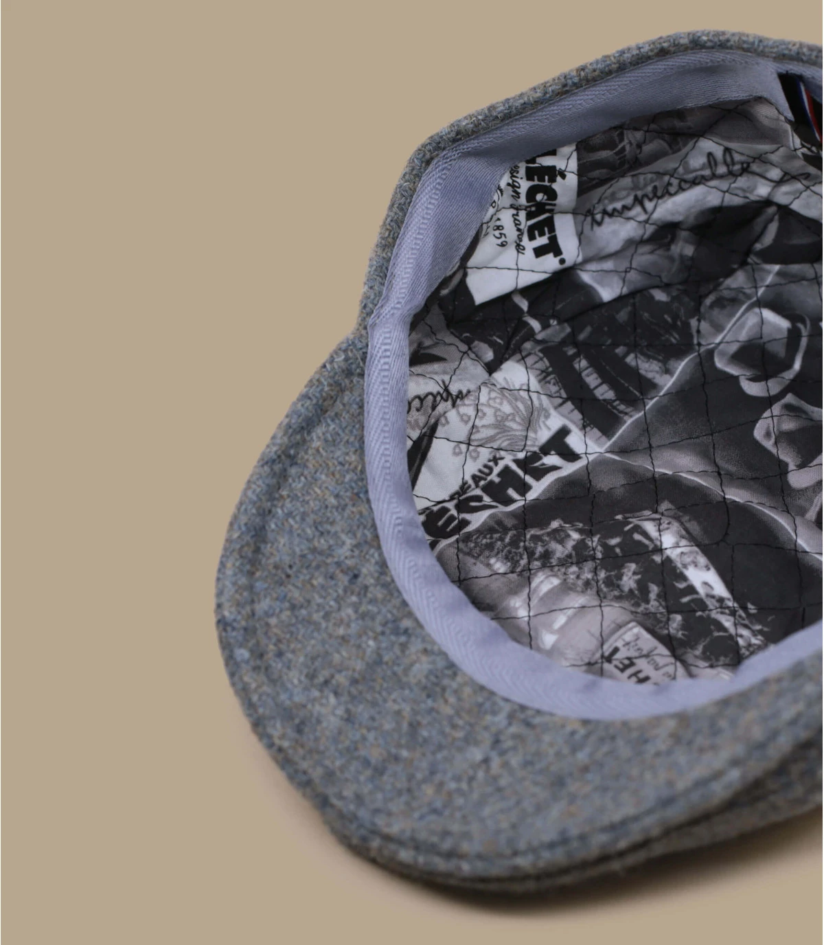 Amadeo Harris Tweed gris Amadeo Harris Tweed Gris -Célèbre Chapeaux Magasin amadeo harris tweed gris 3