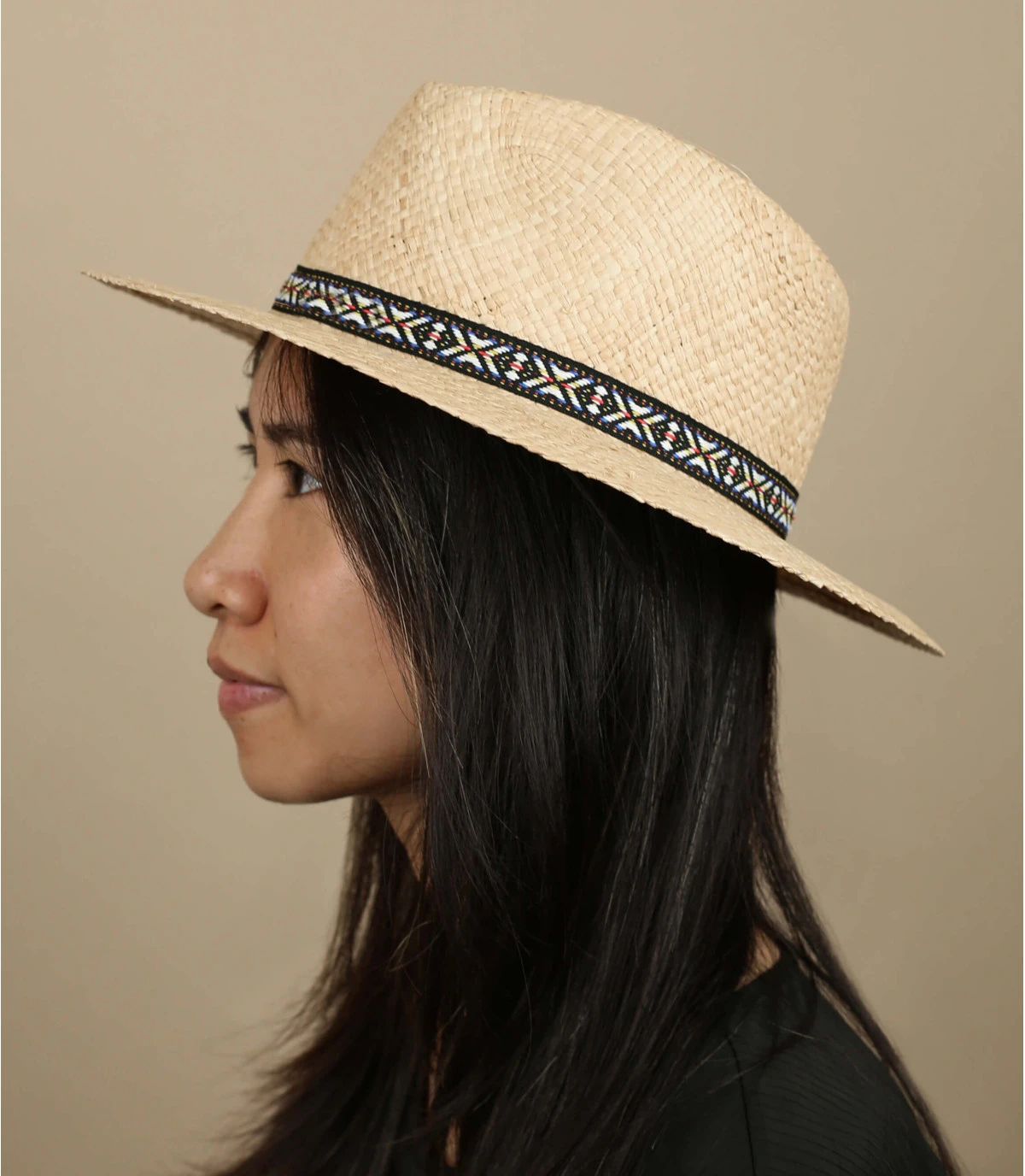 Andrea Raphia naturel Andrea Raphia Naturel -Célèbre Chapeaux Magasin andrea raphia naturel