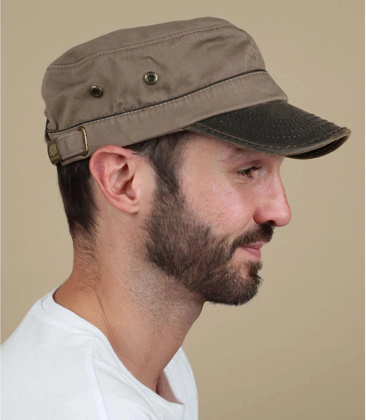 Army Cap Cotton brown Stetson Army Cap Cotton Brown -Célèbre Chapeaux Magasin army cap cotton brownCasquette20Army20marron20Army20Cap20Cotton20brown