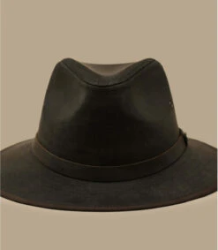Auckland Cuir Veilli Chocolat -Célèbre Chapeaux Magasin auckland cuir veilli chocolat 2