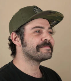 '47 BRAND Ballpark Camo Captain Blackhawks Sandalwood