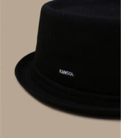 Kangol Bamboo Mowbray Black -Célèbre Chapeaux Magasin bamboo mowbray black 2