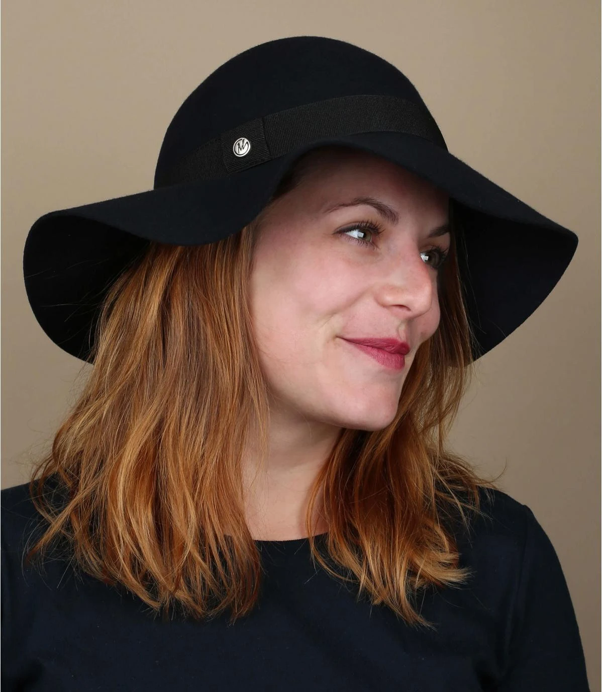 Baya marine Baya Marine -Célèbre Chapeaux Magasin baya marinecapeline20feutre20bleu20Baya20marine