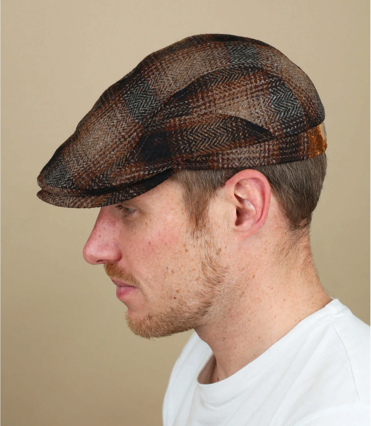 Belvedere Earflap Wool beige brown Belvedere Earflap Wool Beige Brown -Célèbre Chapeaux Magasin belvedere earflap wool beige brown