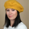 Beret Classique Moutarde -Célèbre Chapeaux Magasin beret classique moutardeBeret20femme20moutarde20Beret20classique20moutarde