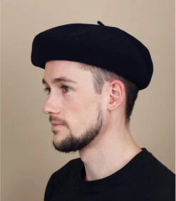Beret Classique Noir