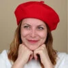 Beret Classique Rouge -Célèbre Chapeaux Magasin beret classique rougeBeret20femme20rouge20Beret20classique20rouge