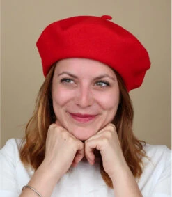 Beret Classique Rouge