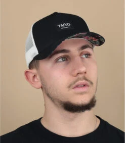 Birds Of Paradise Trucker Navy