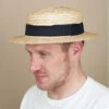 Boater Natural 1 Boater Natural -Célèbre Chapeaux Magasin boater naturalcanotier20paille20galon20noir20Boater20natural