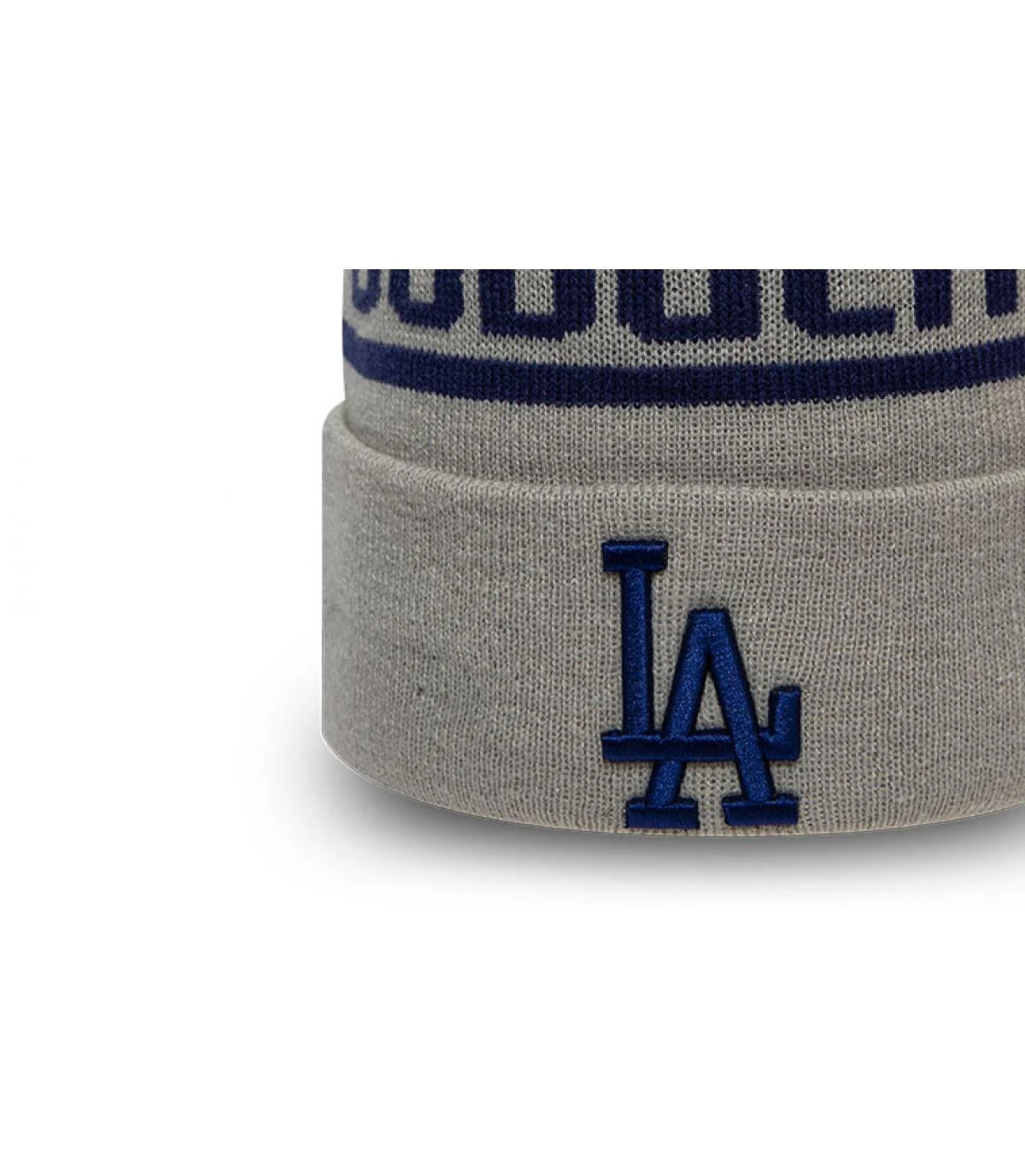 Bobble Knit LA gray NEW ERA Bobble Knit LA Gray -Célèbre Chapeaux Magasin bobble knit la graybonnet20Dodgers20gris20pompon