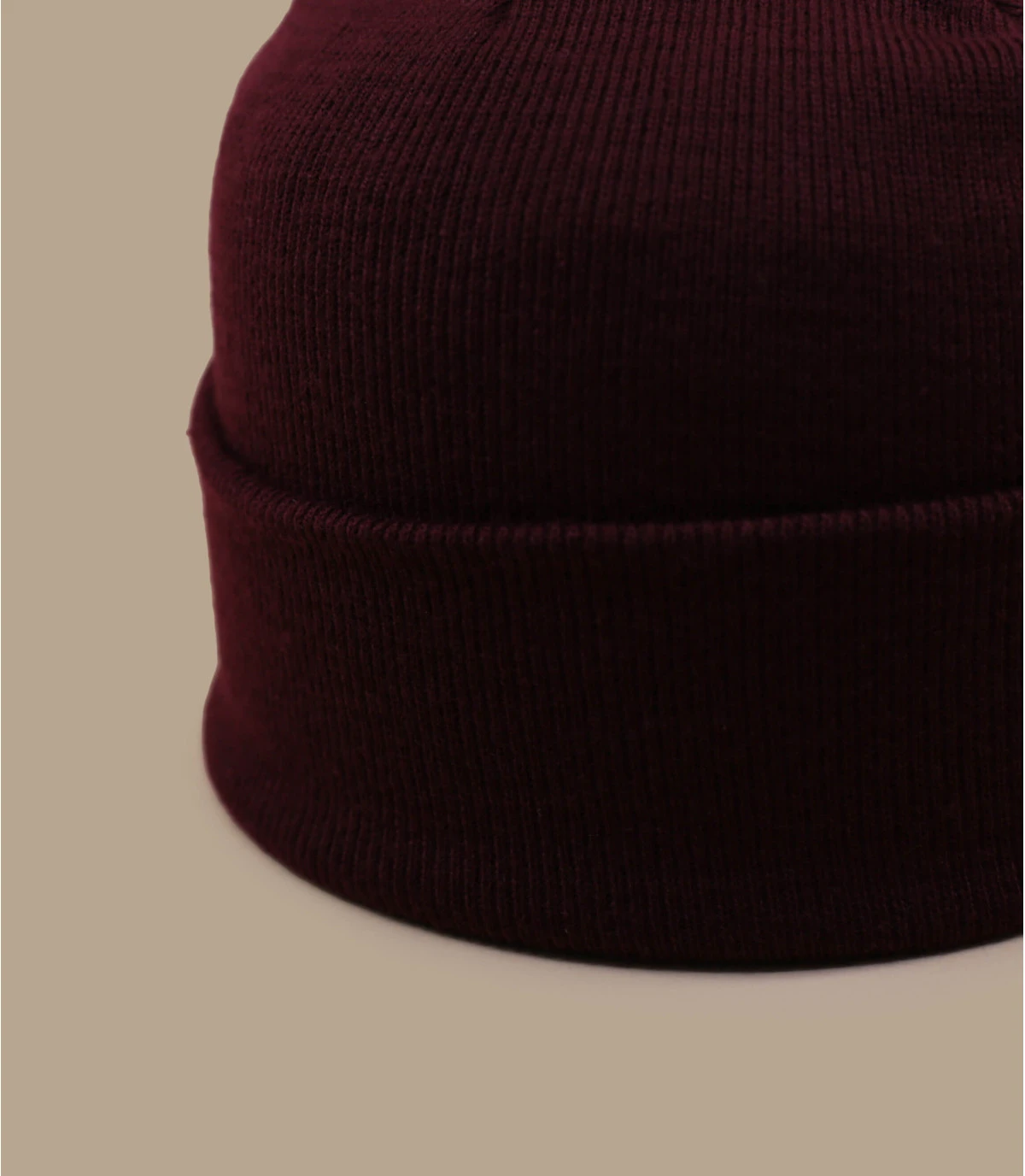 Bonnet blank burgundy Bonnet Blank Burgundy -Célèbre Chapeaux Magasin bonnet blank burgundy 1