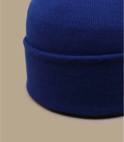 Bonnet Blank Recyclé Bleu Royal -Célèbre Chapeaux Magasin bonnet blank recycle bleu royal 1