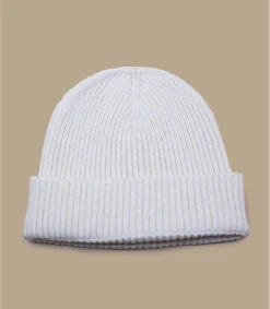 Bonnet Fabriqué En France Laine Recyclée Ecru 3 Bonnet Fabriqué En France Laine Recyclée Ecru -Célèbre Chapeaux Magasin bonnet fabrique en france laine recyclee ecru 1