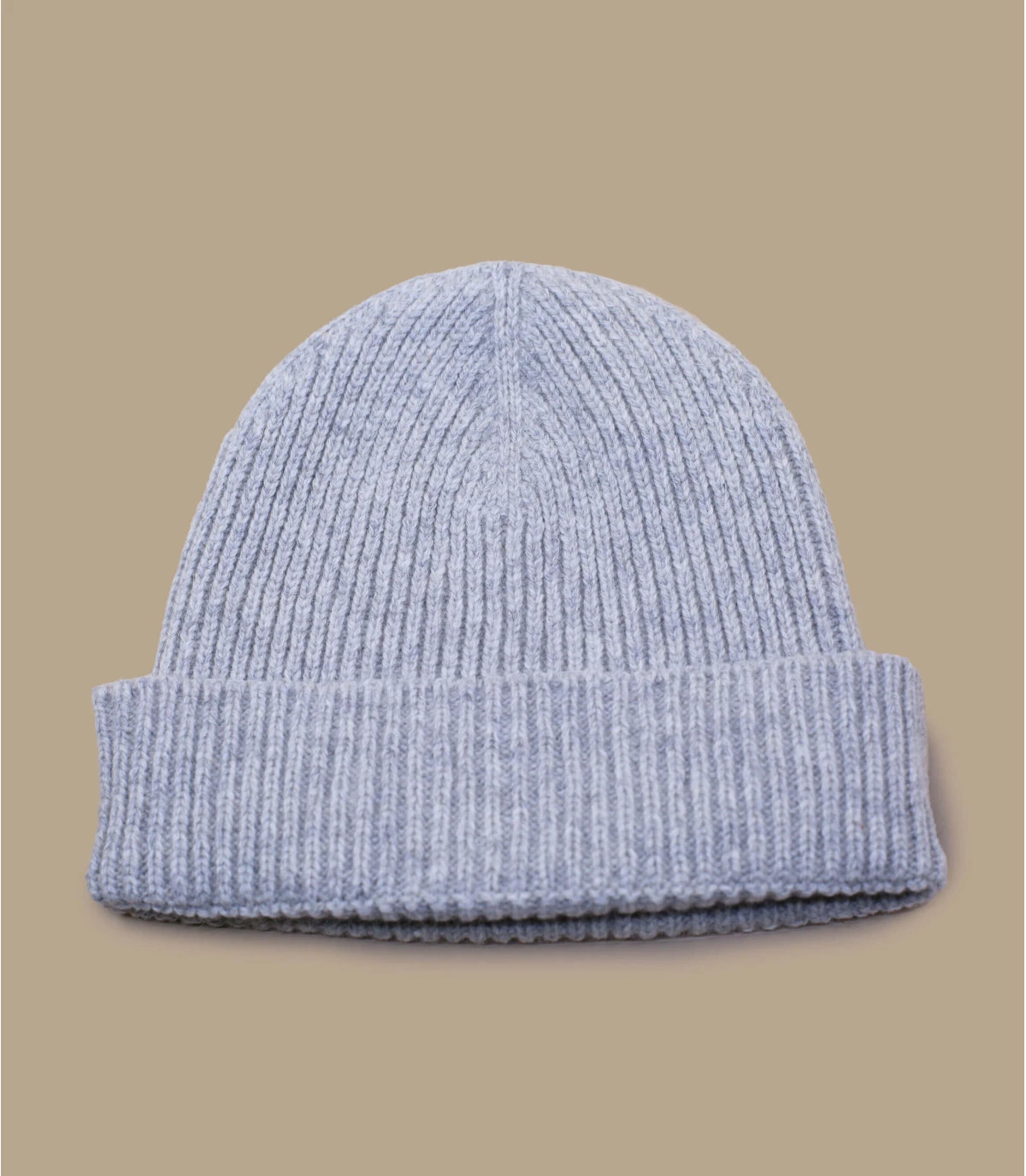 Bonnet fabriqué en France Laine recyclée gris Bonnet Fabriqué En France Laine Recyclée Gris -Célèbre Chapeaux Magasin bonnet fabrique en france laine recyclee gris 1