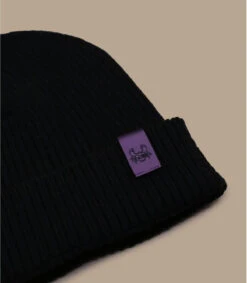 Bonnet Ocean Legend Black Purple. Eco & Fabriqué En France -Célèbre Chapeaux Magasin bonnet ocean legend black purple eco fabrique en france 1