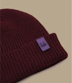 Bonnet Ocean Legend Burgundy Purple. Eco & Fabriqué En France -Célèbre Chapeaux Magasin bonnet ocean legend burgundy purple eco fabrique en france 1