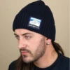 Patagonia Brodeo Beanie Navy Blue -Célèbre Chapeaux Magasin brodeo beanie navy blue