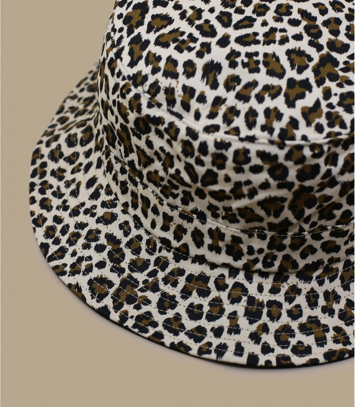Bucket Leo Print sand Seeberger Bucket Leo Print Sand -Célèbre Chapeaux Magasin bucket leo print sand 3