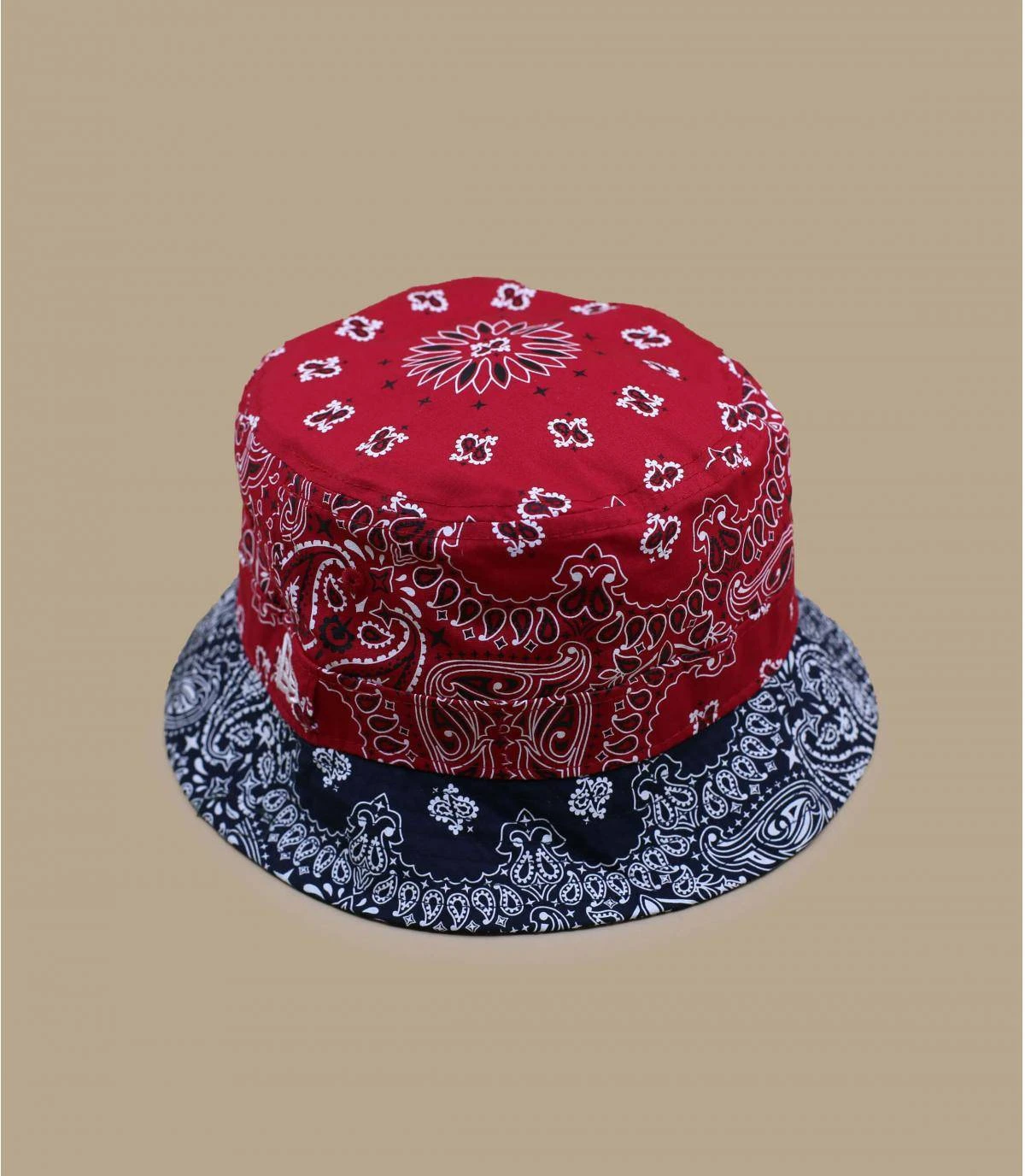 Bucket Paisley scarlet NEW ERA Bucket Paisley Scarlet -Célèbre Chapeaux Magasin bucket paisley scarlet 1