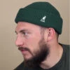 Kangol Cardinal 2 Way Beanie Pine -Célèbre Chapeaux Magasin cardinal 2 way beanie pine