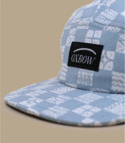 OXBOW Casquette 5 Panel Epere Light Blue -Célèbre Chapeaux Magasin casquette 5 panel epere light blue 2