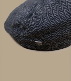 Brixton Brood Grey Black Herringbone 4 Brixton Brood Grey Black Herringbone -Célèbre Chapeaux Magasin casquette brood grey 1