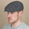 Brixton Brood Grey Black Herringbone 2 Brixton Brood Grey Black Herringbone -Célèbre Chapeaux Magasin casquette brood greycasquette20irlandaise20Brood20grey20black20herringbone
