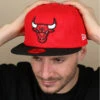 NEW ERA Casquette Chicago Bulls 59fifty Rouge -Célèbre Chapeaux Magasin casquette bulls rouge