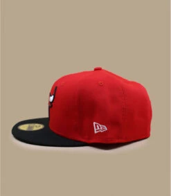 NEW ERA Casquette Chicago Bulls 59fifty Rouge -Célèbre Chapeaux Magasin casquette bulls rouge 2
