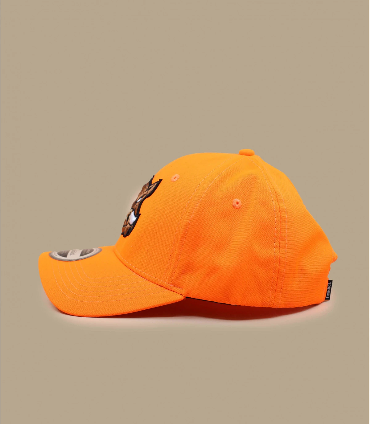 Casquette Sanglier orange Casquette Sanglier Orange -Célèbre Chapeaux Magasin casquette chasse 1