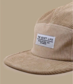 Casquette Cord 5 Panel Tan -Célèbre Chapeaux Magasin casquette cord 5 panel tan 2