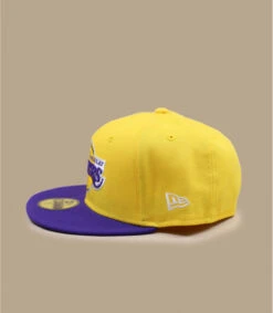 NEW ERA Casquette Lakers 59fifty Jaune 4 NEW ERA Casquette Lakers 59fifty Jaune -Célèbre Chapeaux Magasin casquette jaune lakers 2