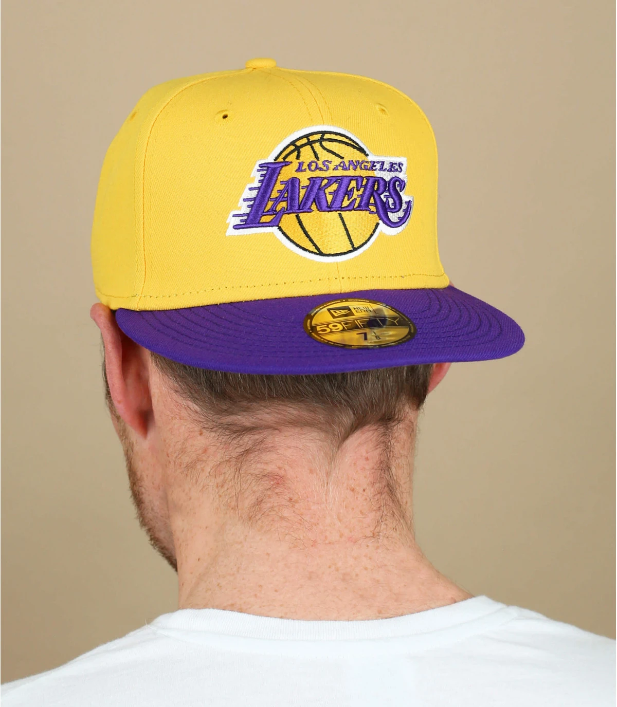 Casquette Lakers 59fifty jaune NEW ERA Casquette Lakers 59fifty Jaune -Célèbre Chapeaux Magasin casquette jaune lakers