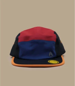 NIXON Casquette Mikey Tech 5 Panel Navy Multi -Célèbre Chapeaux Magasin casquette mikey tech 5 panel navy multi 1