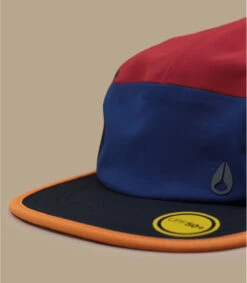 NIXON Casquette Mikey Tech 5 Panel Navy Multi -Célèbre Chapeaux Magasin casquette mikey tech 5 panel navy multi 2