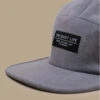 Casquette Overdyed 5 Panel Charcoal -Célèbre Chapeaux Magasin casquette overdyed 5 panel charcoal